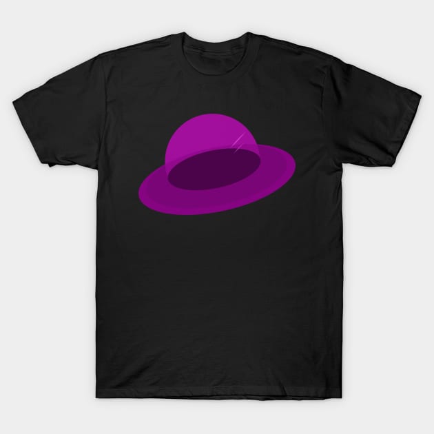 Purple UFO T-Shirt by StardustMedia